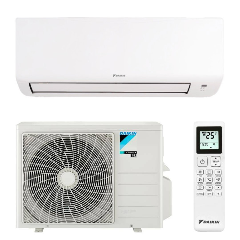 Aer conditionat 24000 BTU Daikin Sensira Bluevolution FTXC71E control WIFI, inverter, Clasa A/A / INSTALARE STANDARD INCLUSĂ